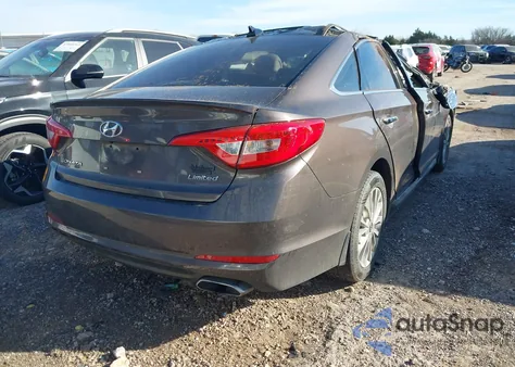 2015 Hyundai Sonata Limited z USA, uszkodzony, nr VIN 5NPE34AFXFH121833